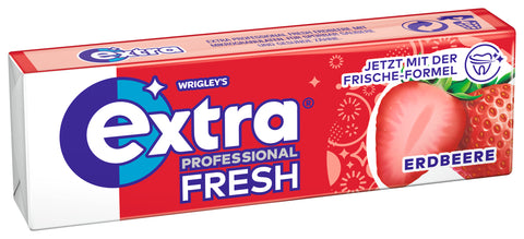EXTRA PROFESSIONAL Fresh Erdbeere 30x10 Kaugummi Dragees 420g