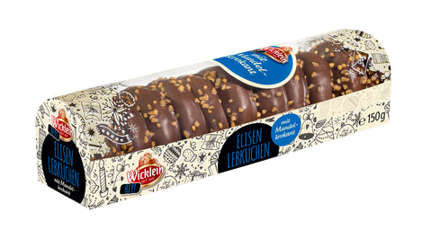 Wicklein Hey Mini Elisen-Lebkuchen mit Mandelkrokant 150g