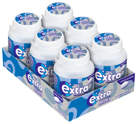 EXTRA PROFESSIONAL Mints Dose Classic Mint 6x70 Dragees 462g