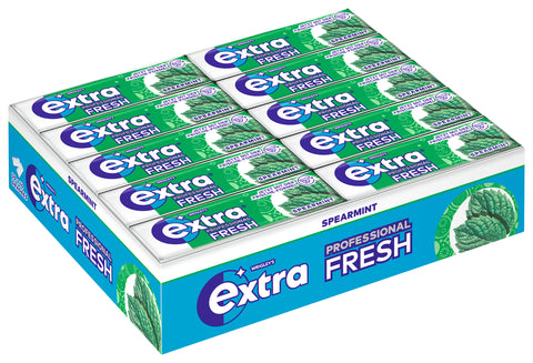 EXTRA PROFESSIONAL Fresh Spearmint 30x10 Kaugummi Dragees 420g