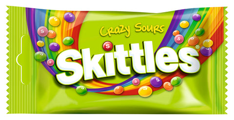 Skittles Crazy Sour Kaubonons 14 x 38g (532g)