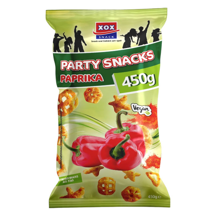 XOX Party Snacks Paprika VEGAN 450g