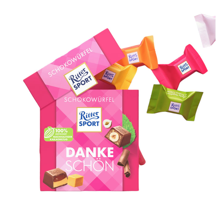 Ritter Sport Dankeschön Schokowürfel 22 stk. 176g