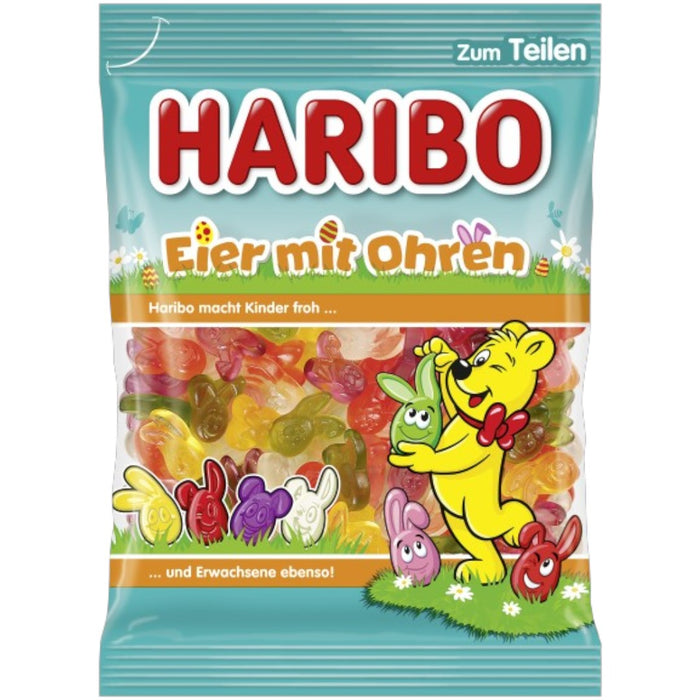 Haribo Eier mit Ohren Fruchtgummi Ostern 200g