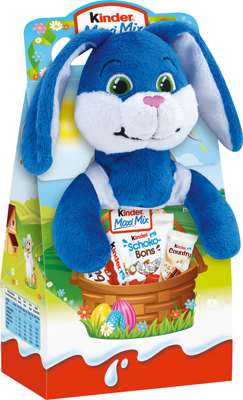 Ferrero Kinder Maxi Mix Harry Hase Plüschtier 133g