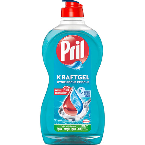 Pril Kraftgel Hygienische Frische Handgeschirrspülmittel 450ml