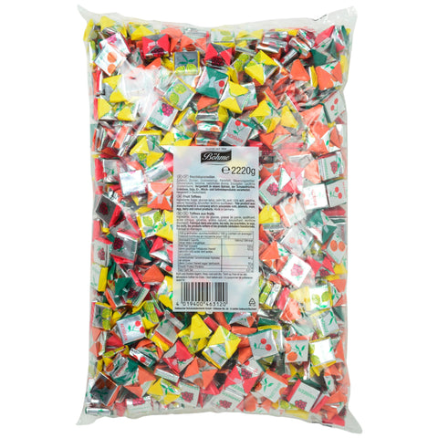 Böhme Fruchtkaramellen (2,22 kg) – Himbeer, Kirsche, Orange & Zitrone