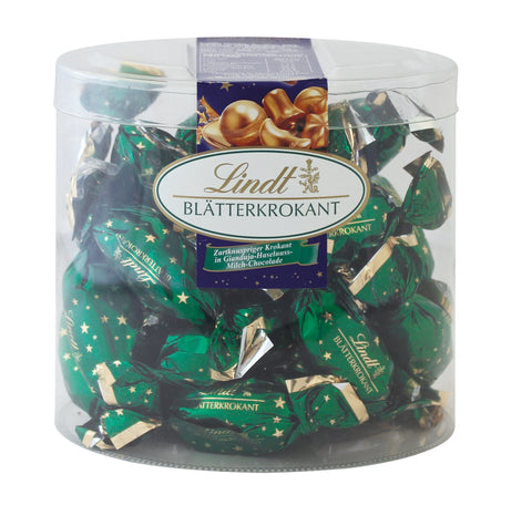 Lindt & Sprüngli Blätterkrokant in Dose 25 Stück | 450g