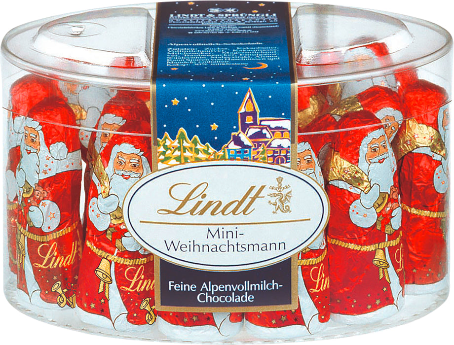 Lindt & Sprüngli Mini-Weihnachtsmann in Dose Weihnachten 200g