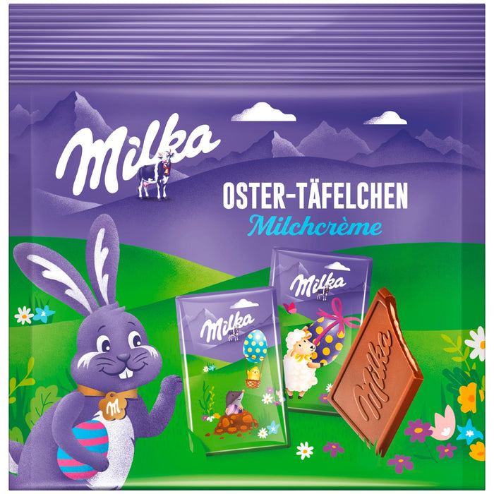 Milka Oster Täfelchen Alpenmilchschokolade 15 Stück | 150g