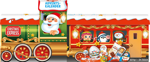 kinder Mix Adventskalender 3D-Zug 226g