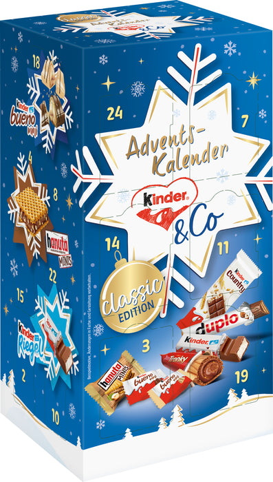 kinder & Co. Adventskalender Blau 295g