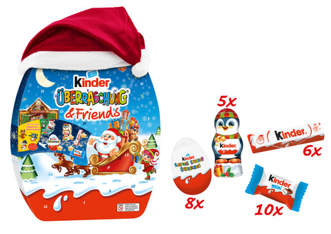 Ferrero Kinder Überraschung & Friends Adventskalender 370g | 2024