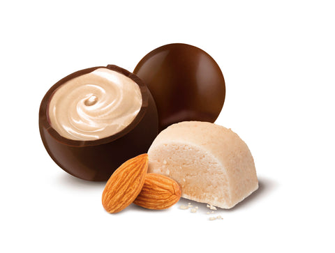 Ferrero küsschen Cremige Weihnachtskugeln Marzipan 100g | 12 stk.