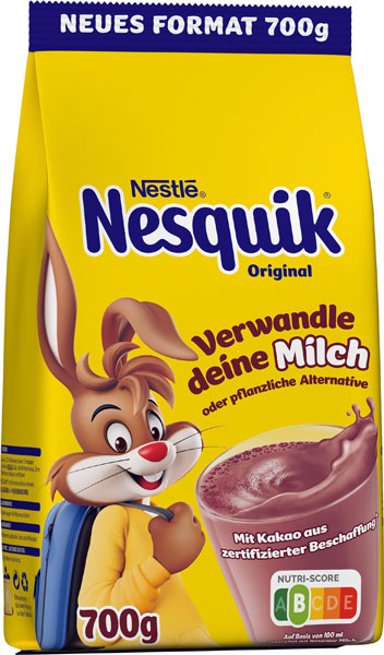 Nestle Nesquik Schoko Kakaopulver Nachfüllpackung 700g