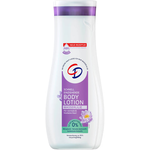 CD Bodylotion Wasserlilie Vegan 400ml