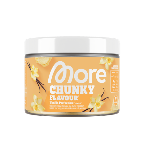 More Nutrition Chunky Flavour Vegan Vanilla Perfection Geschmack 250g