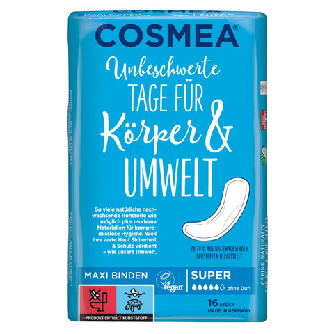 Pelz Cosmea Maxi Binden Super ohne Duft 16 Stück
