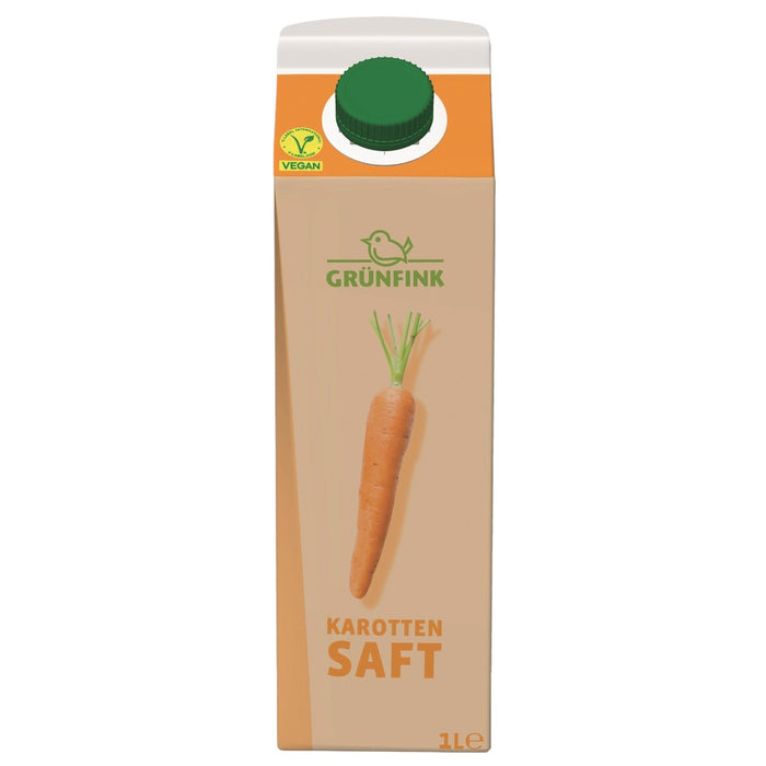 Grünfink Karottensaft VEGAN 1l