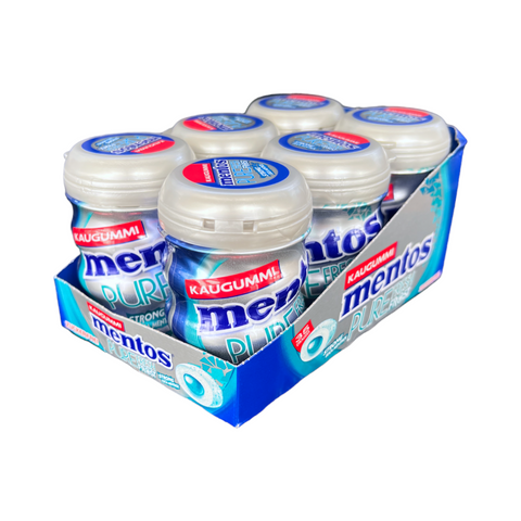 mentos Kaugummi PURE FRESH Frost Strong Euca Menthol 6x 70g (420g)