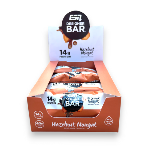 ESN Designer Bar Hazelnut Nougat 12 Riegel a 45g (540g)