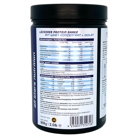 all stars Whey Protein Strawberry 908g