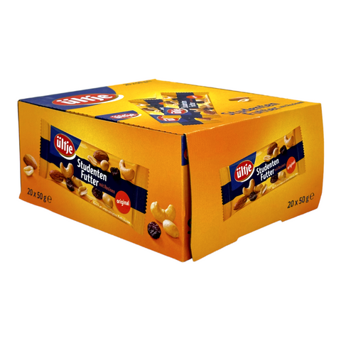 Ültje Studentenfutter mit Rosinen Original (20x 50g)