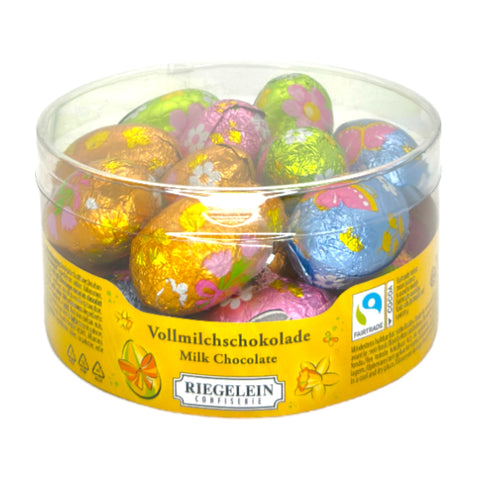 Riegelein Schokolade Ostereier Hohlkörper 18 Stück | 250g