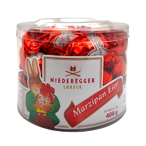 Niederegger Mazipan-Eier mit Zartbitterschokolade Dose 408g