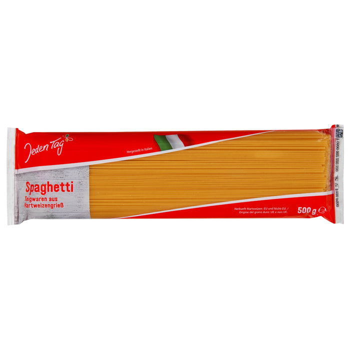 Jeden Tag Spaghetti Teigwaren aus Hartweizengrieß 500g