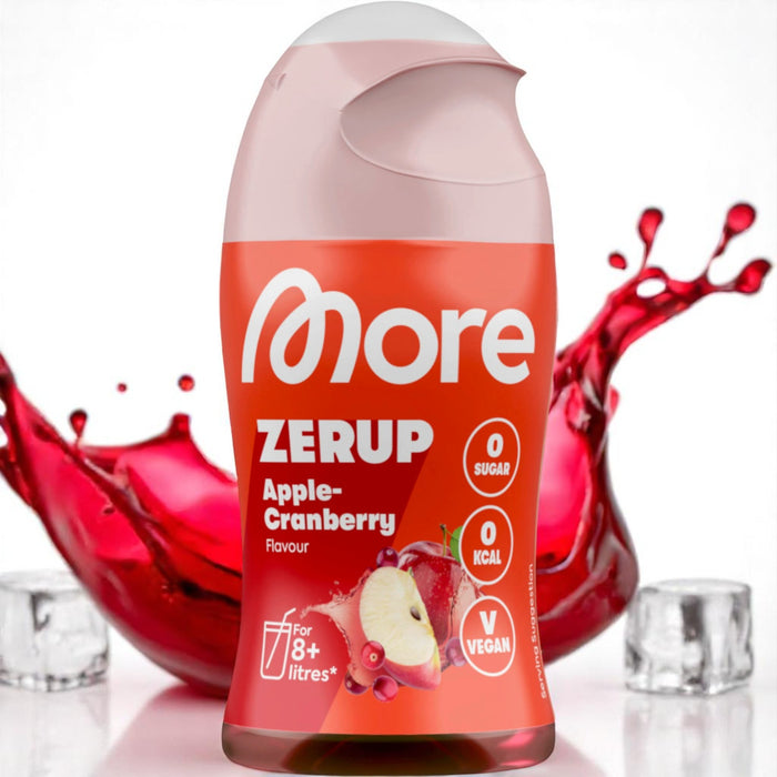 More Zerup Apple Cranberry Zuckerfreier Sirup 65 ml