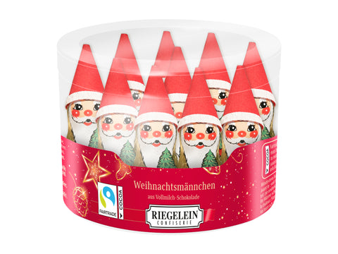 Riegelein Weihnachtsmann mit Mütze 10x 140g