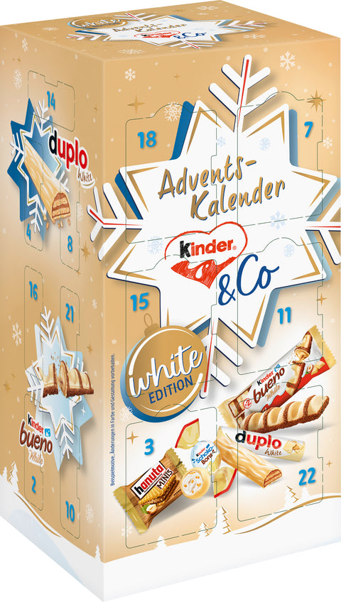 Ferrero kinder & Co. Adventskalender White 263g