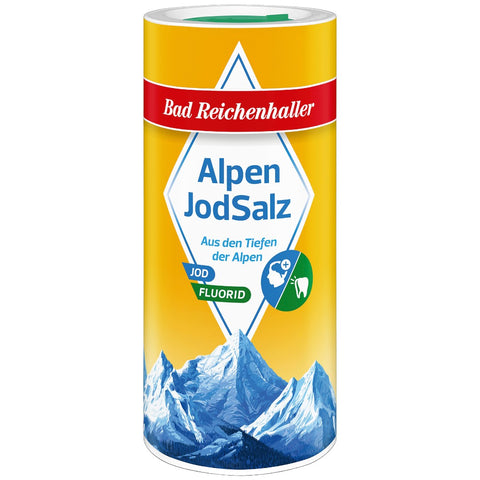 Bad Reichenhaller Alpen Jodsalz + Flourid Dose 500g