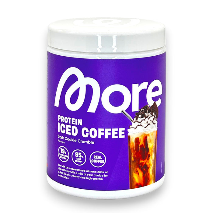 More Protein Iced Coffee Dark Cookie Crumble 300g