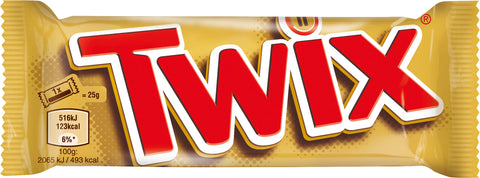 Twix Riegel Display 32x 50g (1,6 Kg)