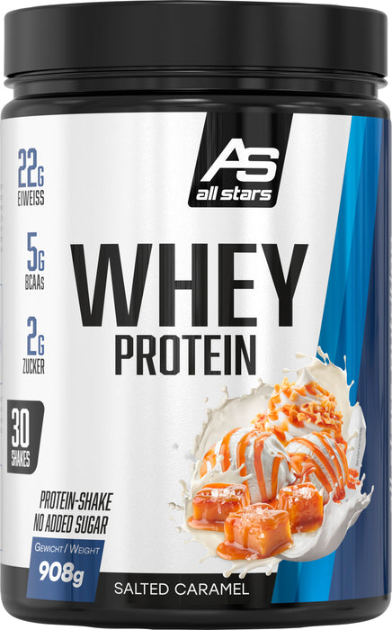 all stars Whey Protein Salted Caramel 908g