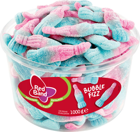 Red Band Bubble Fizz Schaumzuckerbonbons | 100 stk. 1000g