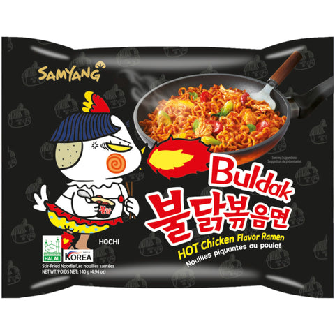 Samyang Buldak Instant Nudeln Hot Chicken Flavour Ramen 140g