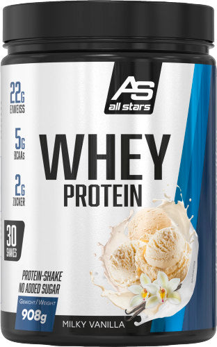 all stars Whey Protein Milky Vanilla 908g