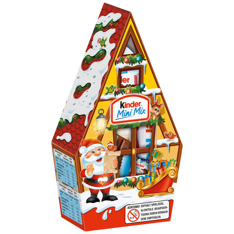 kinder Mini Mix Weihnachtshäuschen 76g