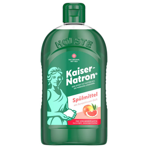 Holste Kaiser-Natron Spülmittel 500 ml – Geschirrspülmittel mit Natron, starke Fettlösekraft, hautschonend