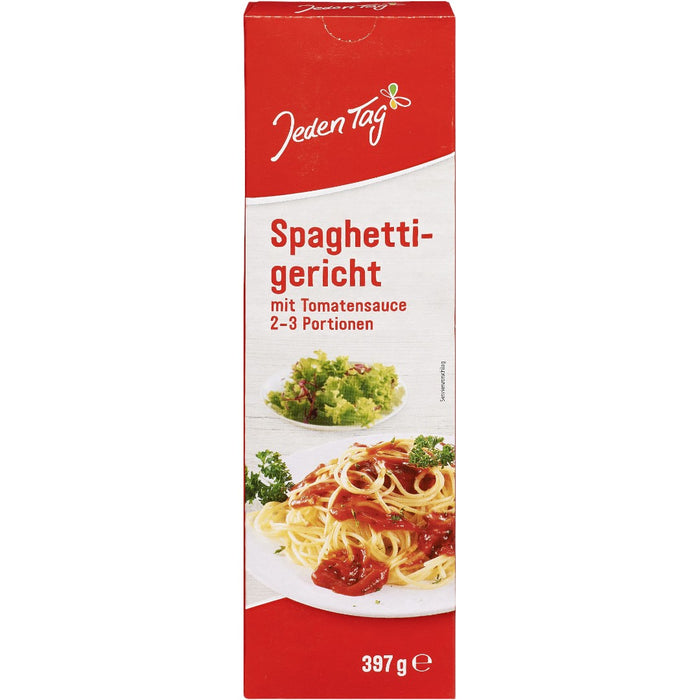 Jeden Tag Spaghetti Gericht mit Tomatensauce 397g