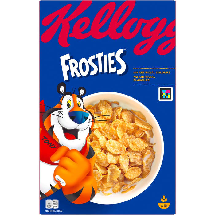Kellogg's Frosties Knuspriege Maisflakes VEGAN mit Zucker glasiert 400g