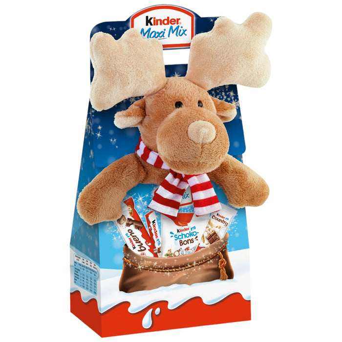 Kinder Maxi Mix Schokoladenmischung mit Plüschtier 133g