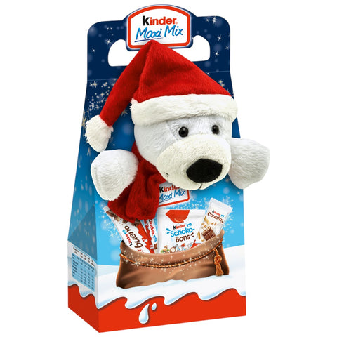 Kinder Maxi Mix Schokoladenmischung mit Plüschtier 133g