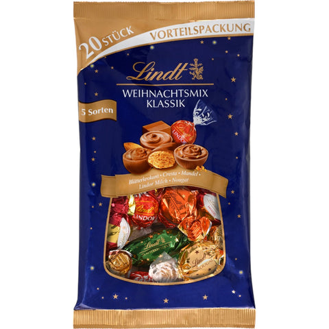 Lindt & Sprüngli Weihnachtsmix Klassik 5 Sorten 260g