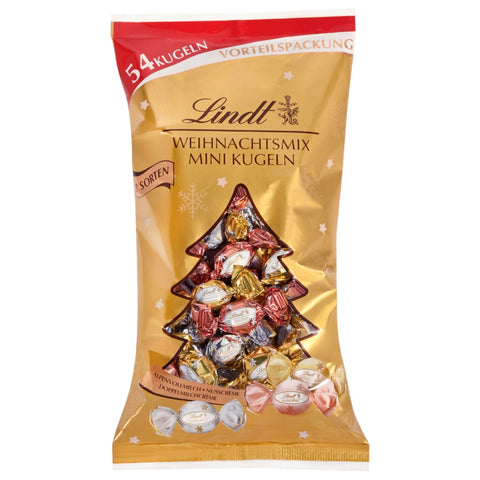 Lindt & Sprüngli Mini Kugeln Weihnachtsmix 268g