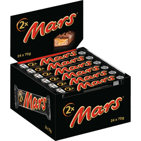 Mars Doppel Riegel Display 24x 70g (1,68 Kg)