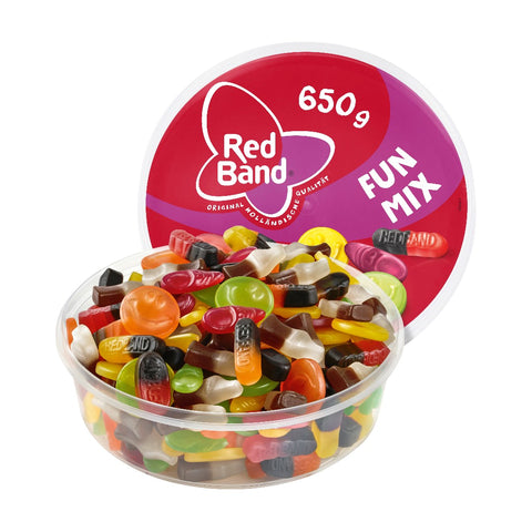 Red Band Fun Mix Fruchtgummi | natürlichen Farbstoffen 650g